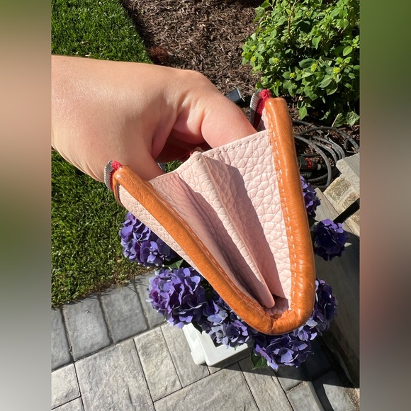 DOONEY & BOURKE Blush Pebbled Leather Wallet - GENTLY USED - Picture 16 of 17